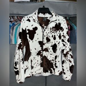 The North Face Cow Print